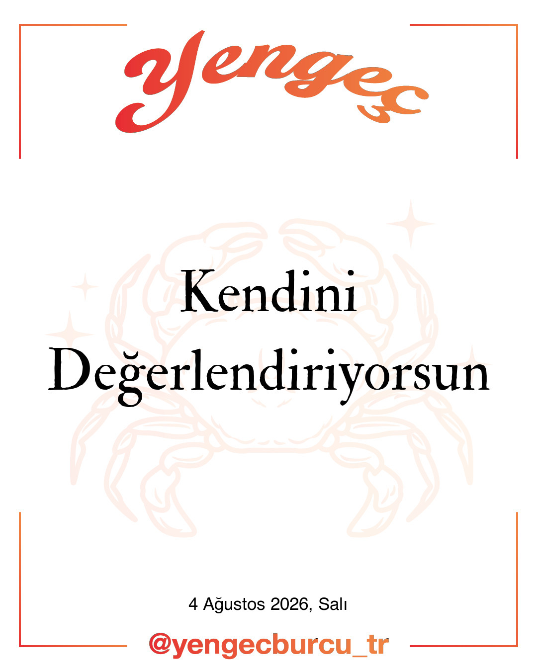 Yengeç Burcu 25 Aralık 2025 Günlük Burç Yorumu